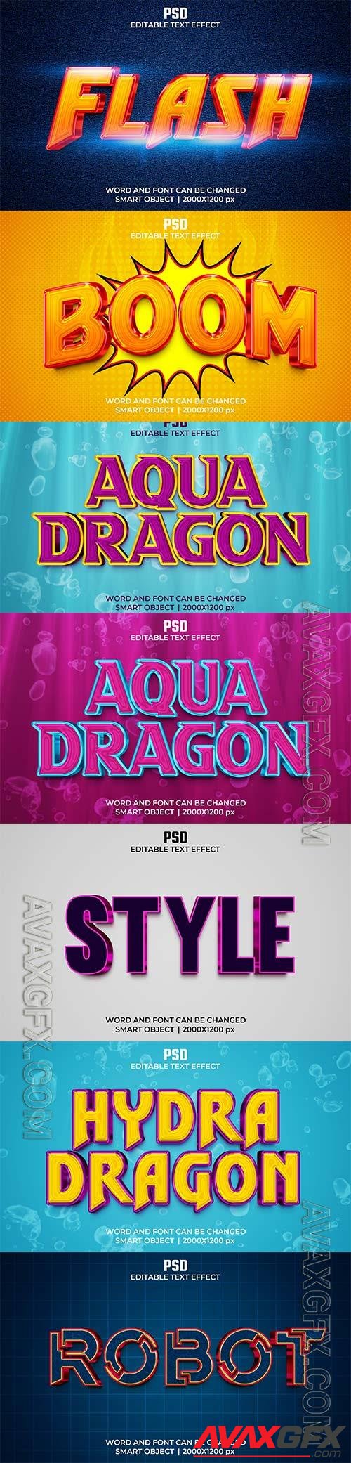 Psd text effect set vol 594