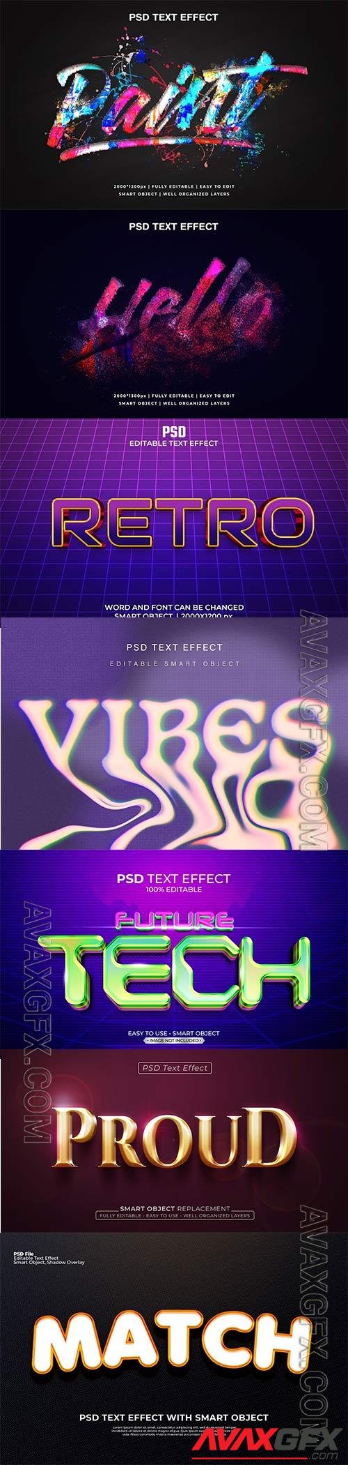 Psd text effect set vol 586