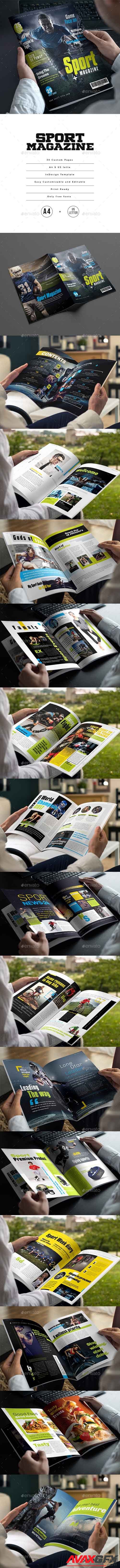 Graphicriver - Sport Magazine 21376536