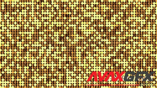 MotionArray - Gold LED Stage Background 64215