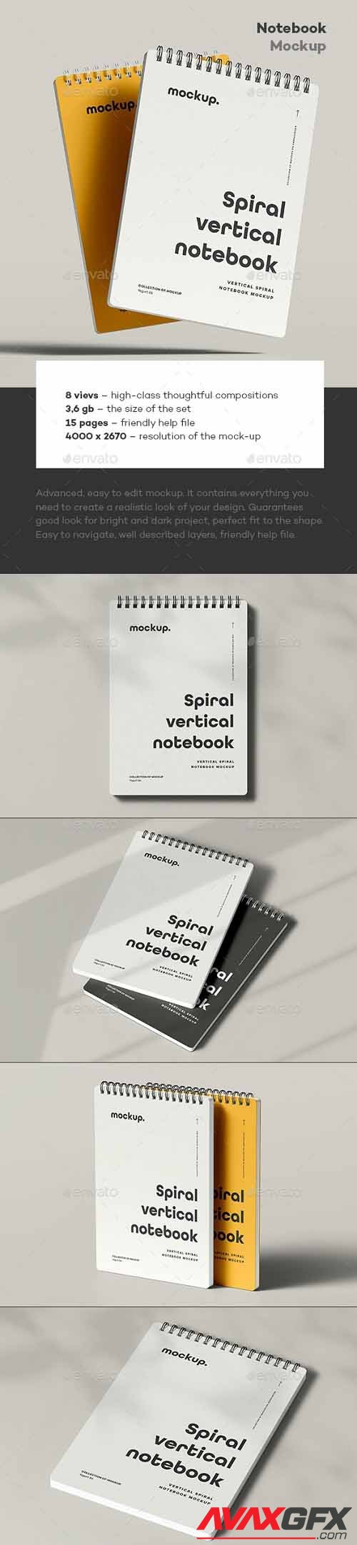 Spiral Notebook Mock-up 2 - 37274564