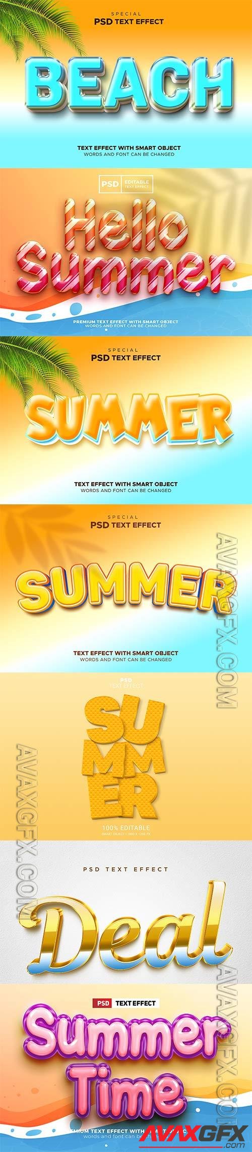 Psd text effect set vol 600