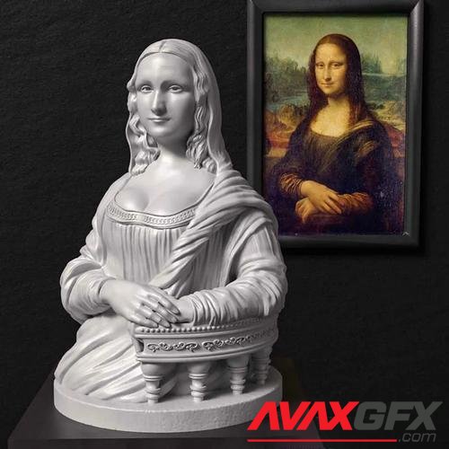 Mona Lisa-La Gioconda – 3D Print