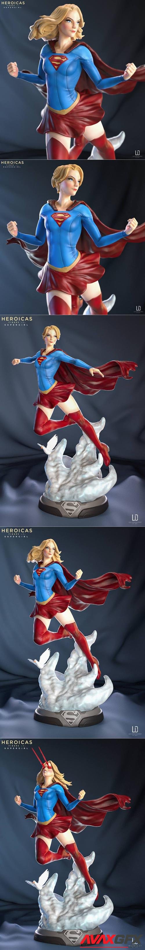 Heroicas - Figure 1 - Supergirl – 3D Print