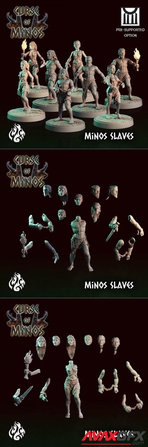 Minos Slaves – 3D Print