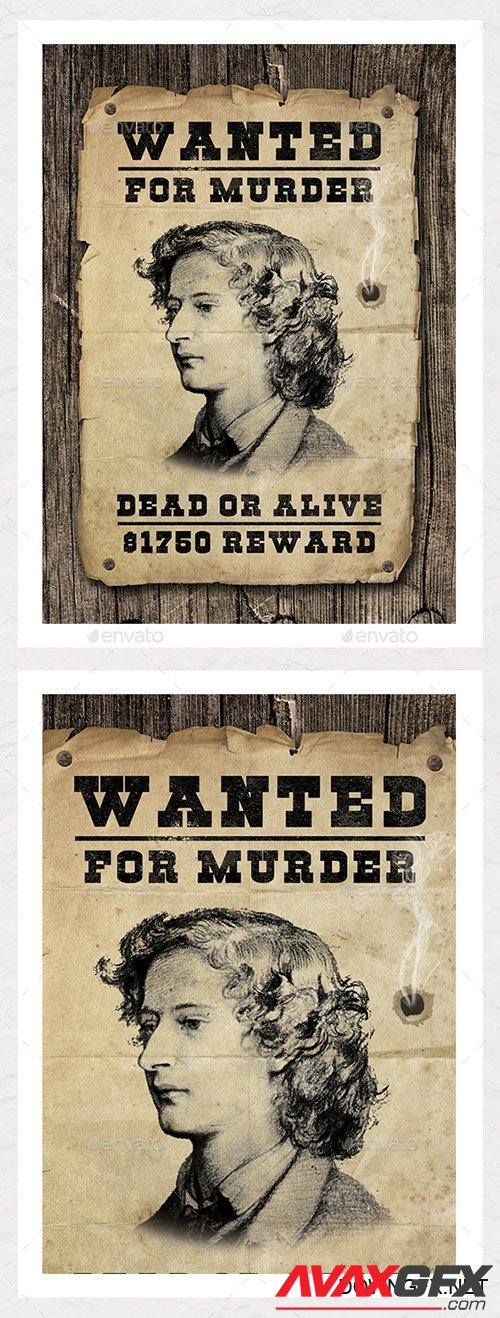 GraphicRiver - Wanted Poster Graphic - Create Your Own 8922750