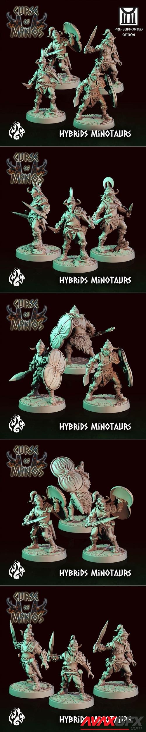 ﻿Minotaur Hybrids – 3D Print