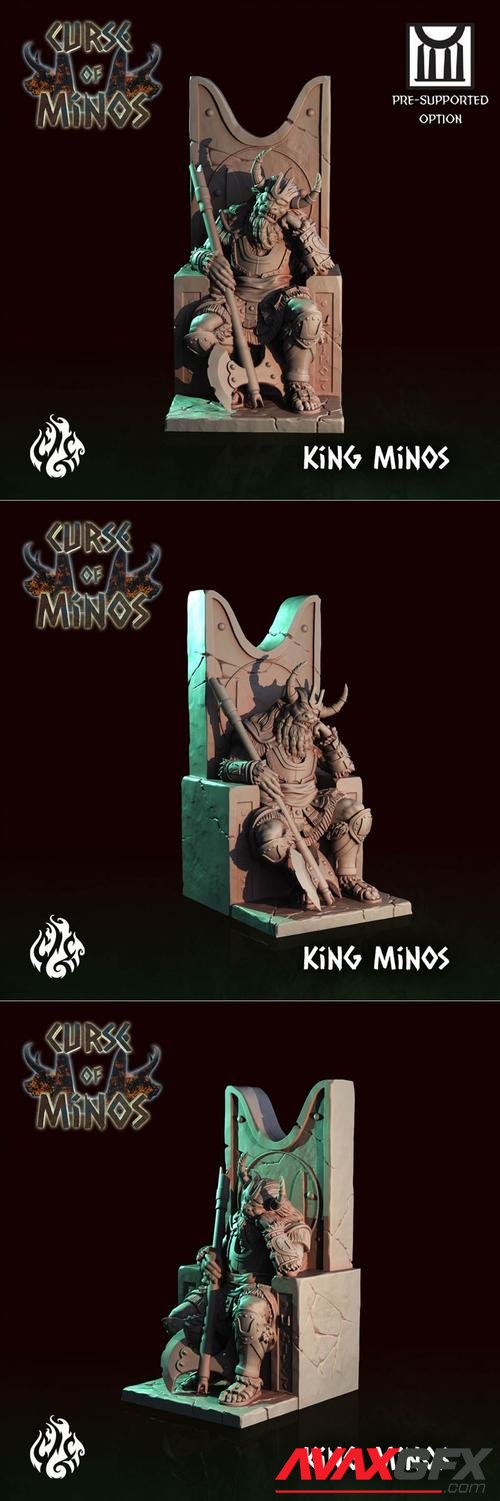 King Minos – 3D Print