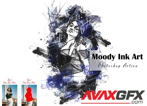 Moody Ink Art PS Action - 7174117