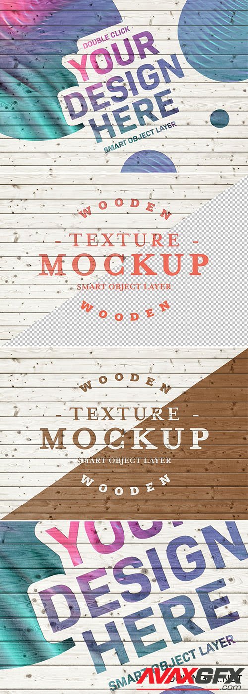 Wood Plank Texture Mockup 308767272