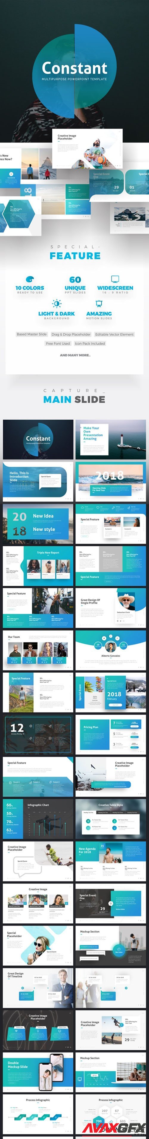 Graphicriver - Constant Multipurpose PowerPoint Template 23635949