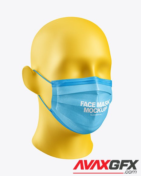 Face Mask Mockup 58656