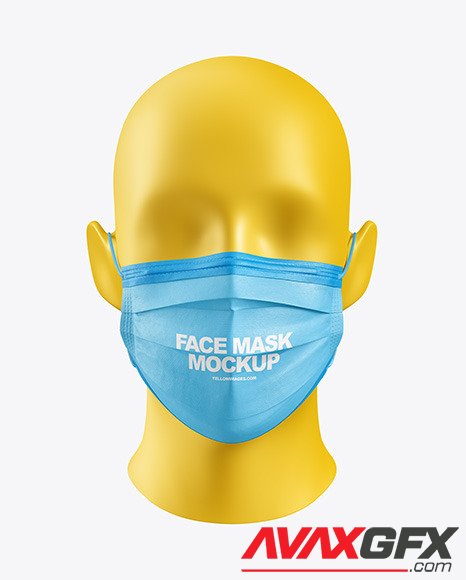 Face Mask Mockup 58411