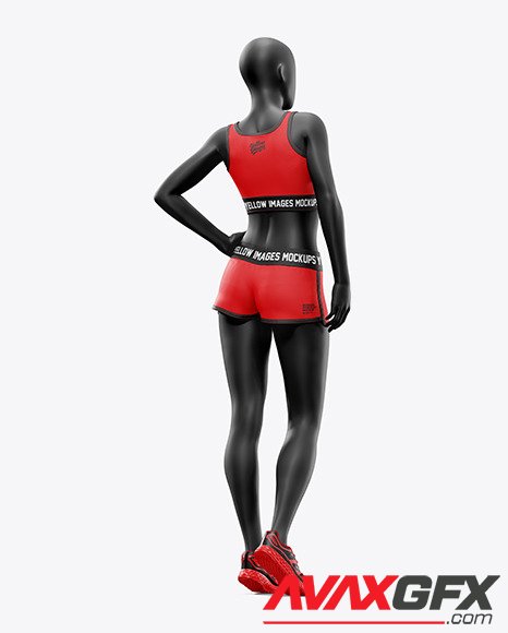 Women's Fitness Kit Mockup 60610