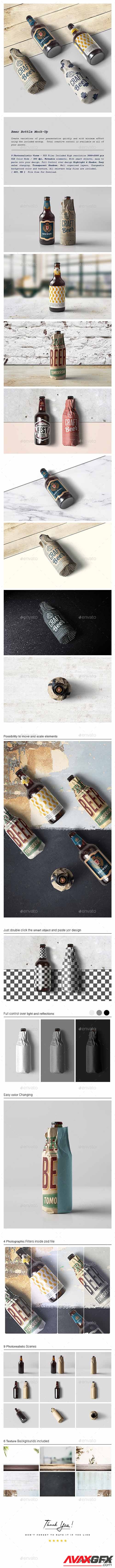 Graphicriver - Beer Bottle Mock-Up 21398869