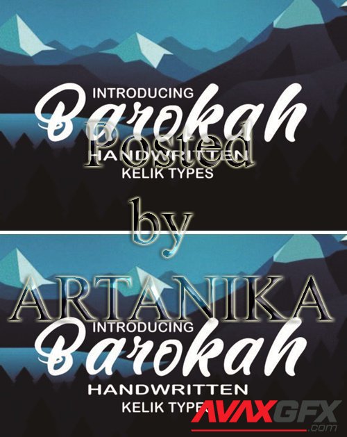 Barokah Script Font