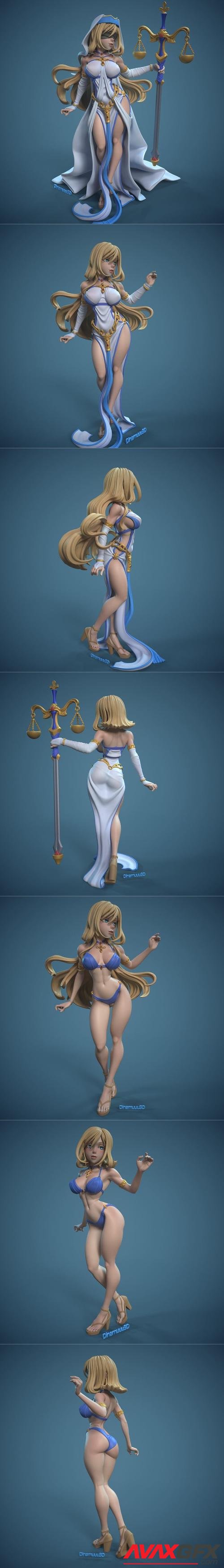 Sword Maiden and NSFW Version – 3D Print