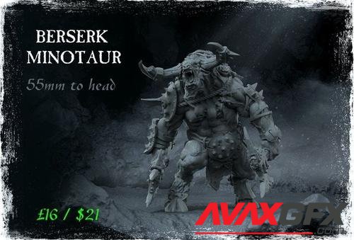 Berserk Minotaur – 3D Print