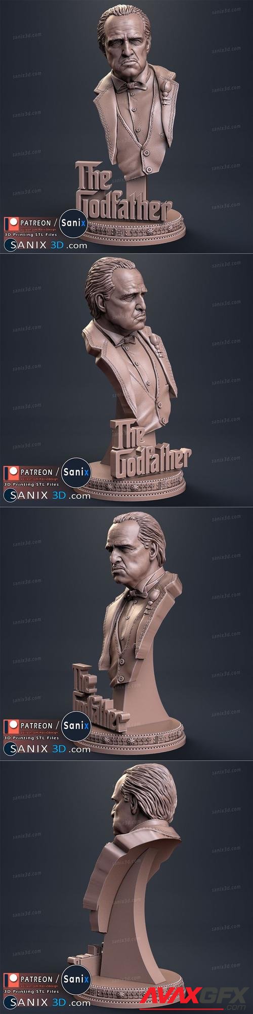 The Godfather bust – 3D Print