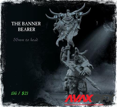 The Banner Bearer – 3D Print