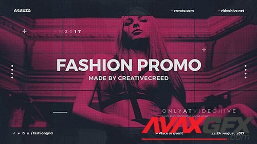 Videohive - Fashion Event Promo / Dynamic Opener / Clothes Collection / Grid Slideshow / Backstage 19900068