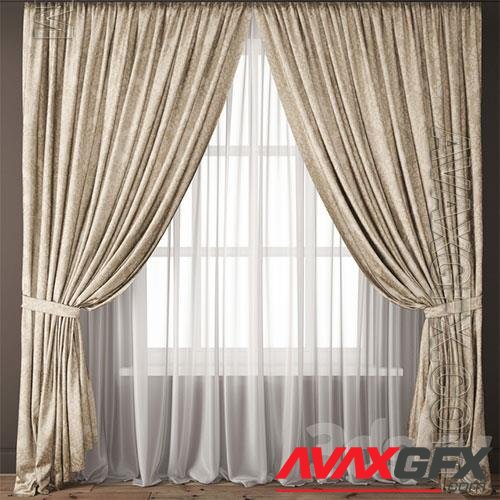 3D Models Curtain 92