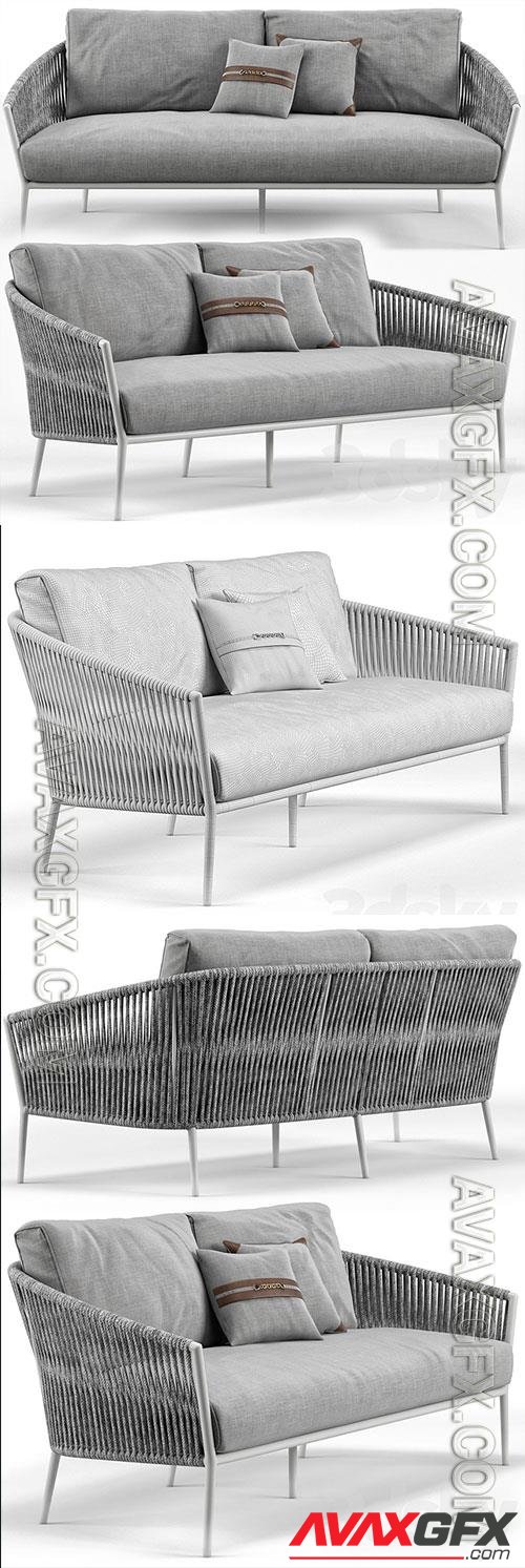 3D Models Coco Catalina Outdoor Sofa