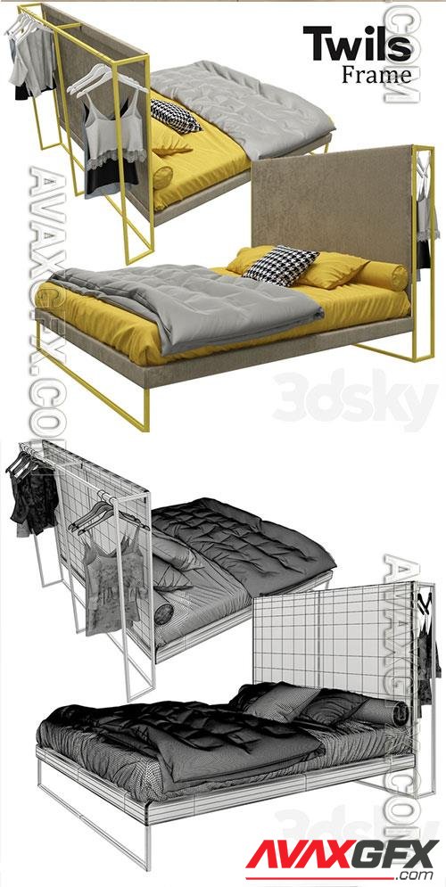 3D Models Bed Twils Frame