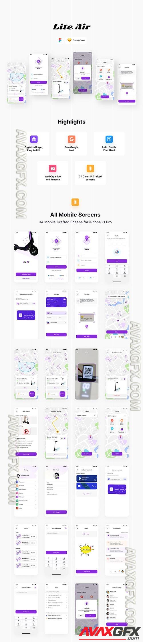 Scooter booking app