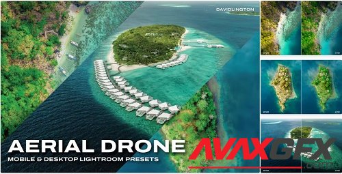 Aerial Drone Lightroom Presets & LUTs