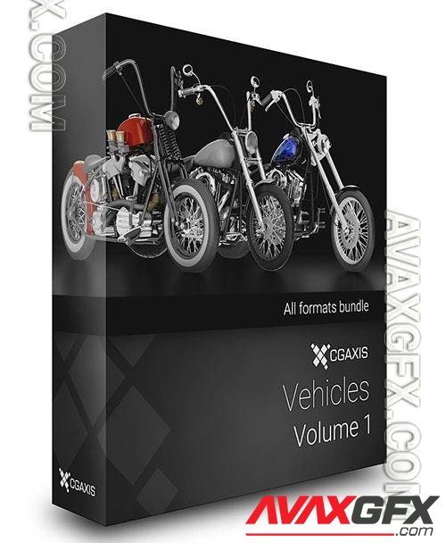 3D Models CGAxis - Vehicles Volume 1