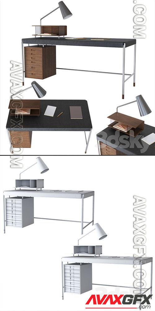 3D Models Desk Loft Society Table Carl Hansen & Son