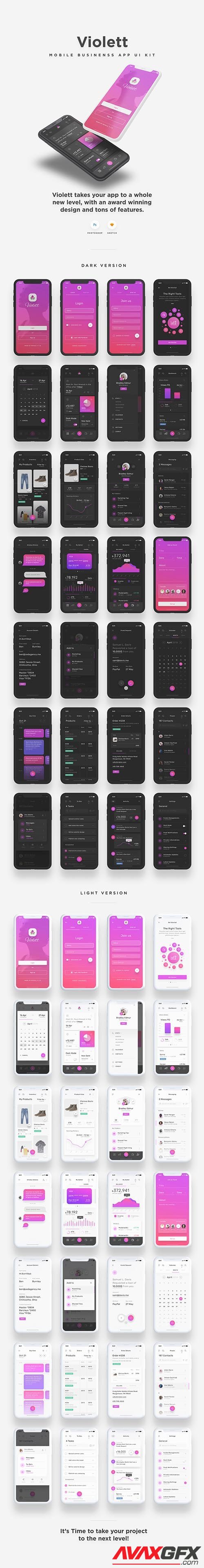 Violett UI Kit