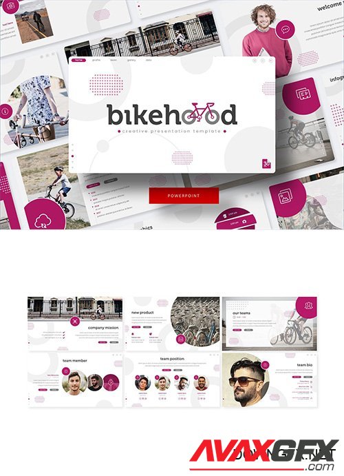 Bikehood - PowerPoint, Keynote and Google Slides Templates