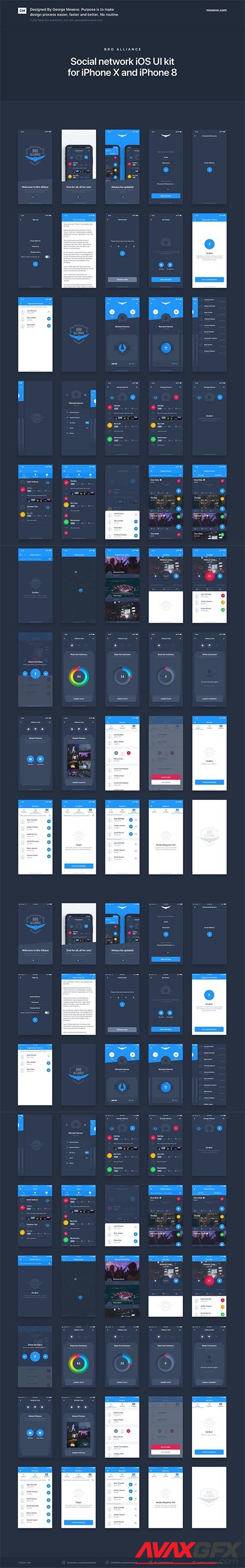 Bro Alliance iOS UI Kit