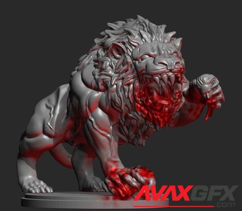 KD Mufasa, Lvl2 Lion – 3D Print