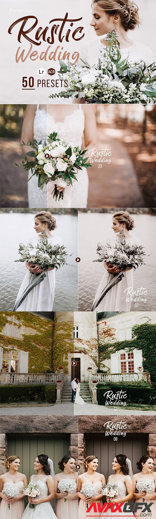 Rustic Wedding Presets for Lightroom & Photoshop