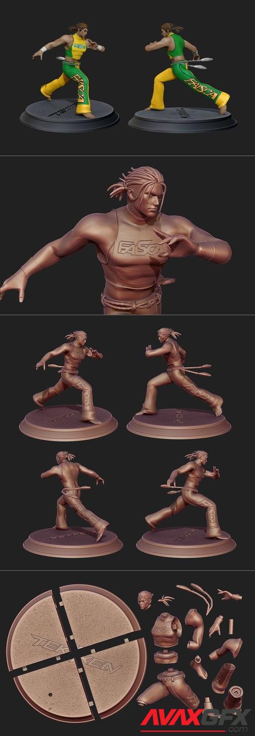 Tekken Eddy Gordo – 3D Print