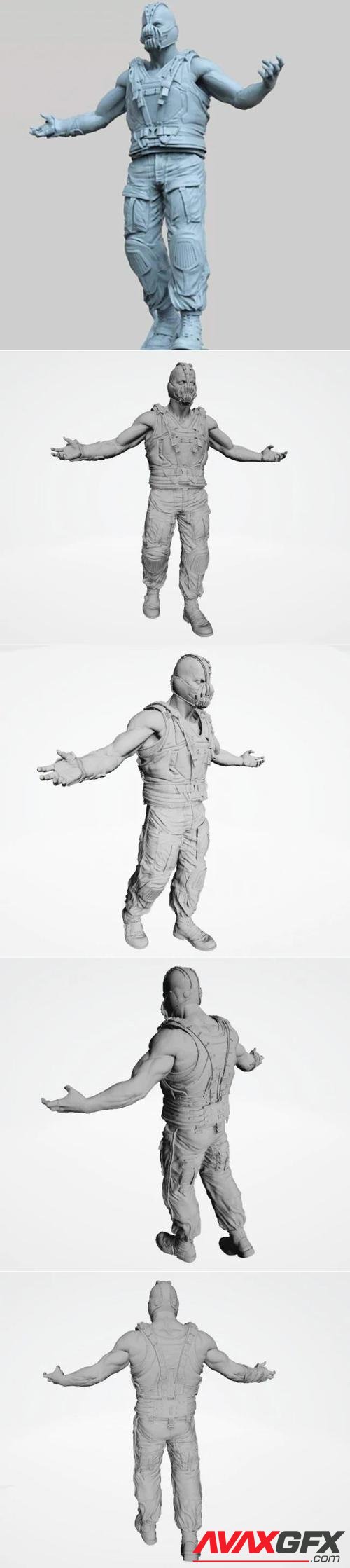 Bane movie – 3D Print