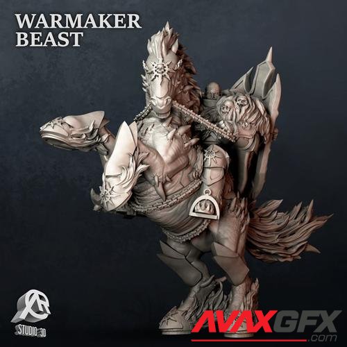 Warmaker beast – 3D Print