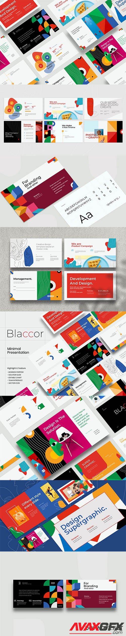 Blaccor PowerPoint, Keynote and Google Slides Presentation