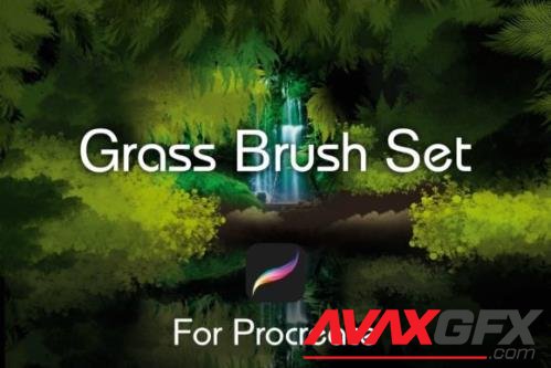 Grass Procreate Brushes