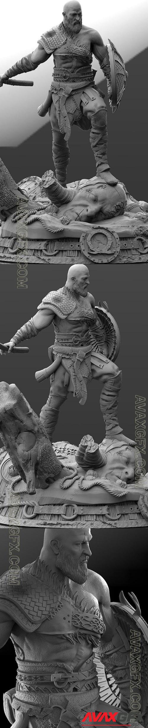 Kratos 3D Printable STL