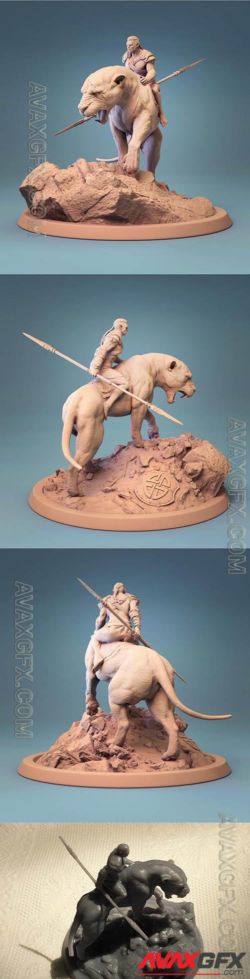 Mounted Orc 3D Printable STL Download 3D Models For Print