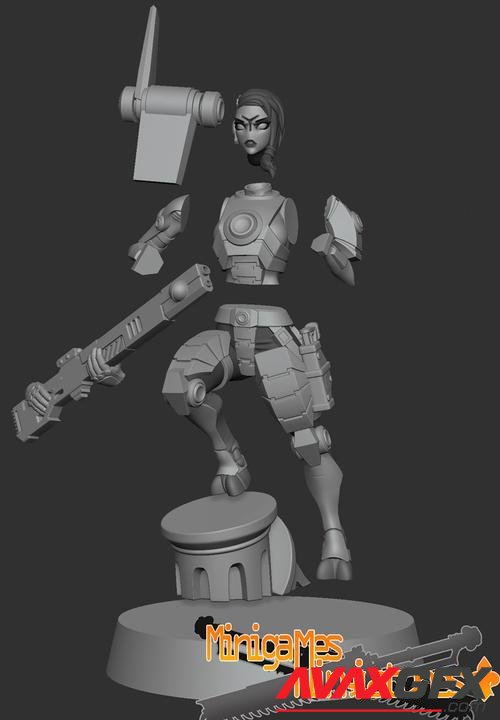 Minigames Miniatures - Greater Good Anime Figurine – 3D Print