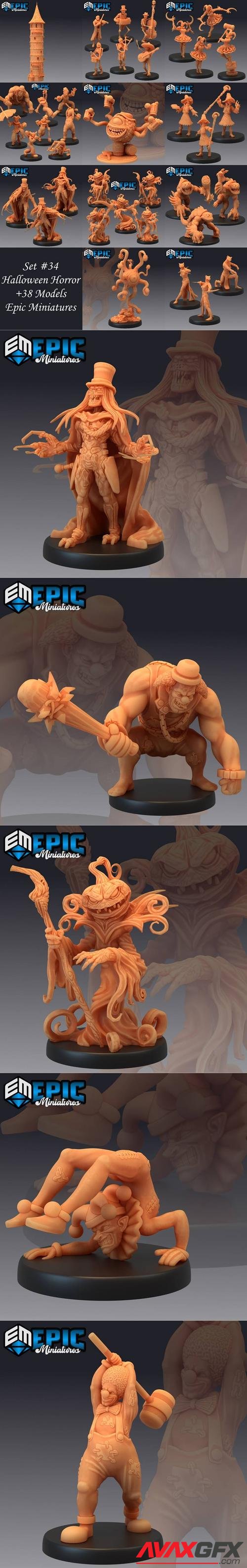 Epic Minis - Halloween Horror – 3D Print
