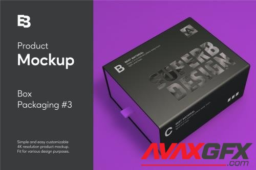 Box Packaging #3 Product Mockup