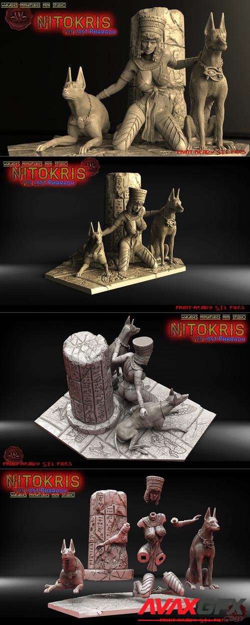 Nitokris the last pharaon – 3D Print