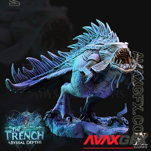 Abyssal Depths – The Trench Morlok Pouncer 1 3D Printable STL
