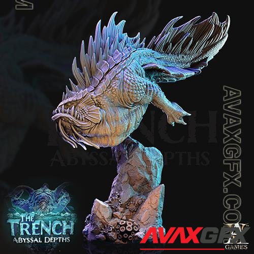 Abyssal Depths - The Trench Morlock Predator 3D Printable STL